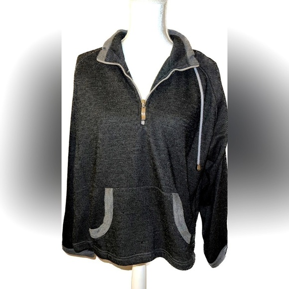 TWO pieces! Avon Kangaroo pocket top with matching pull on pants,  easy! - Picture 1 of 7